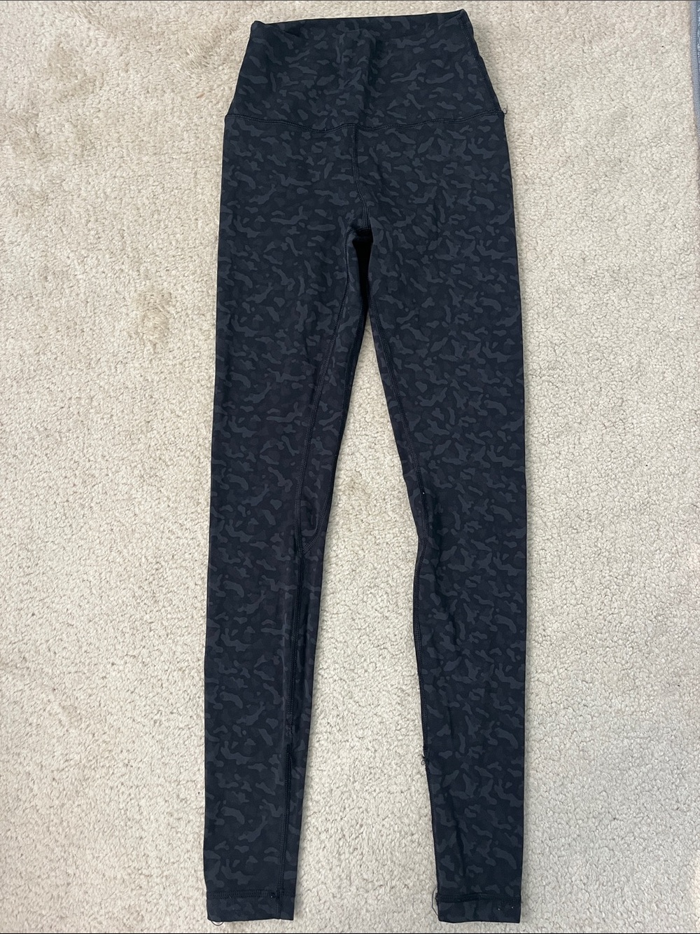 CRZ YOGA Black Camo High-Rise Leggings